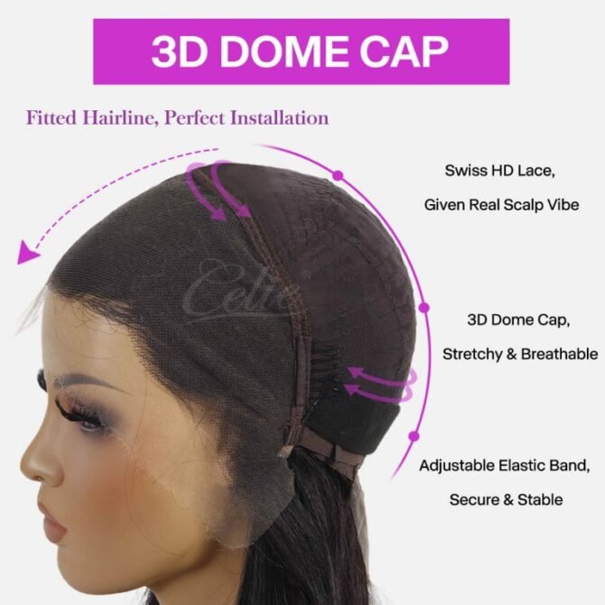 Body Wave Glueless HD Lace Frontal Wig 13×4/13×6 Pre-everything Human Hair Wigs 250% Density
