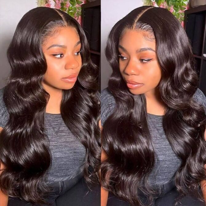 Body Wave Glueless HD Lace Frontal Wig 13×4/13×6 Pre-everything Human Hair Wigs 250% Density