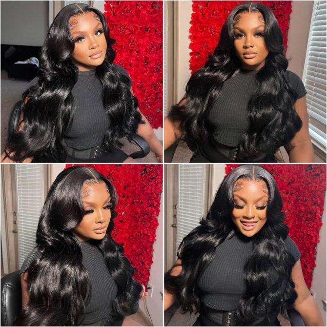 Body Wave Glueless HD Lace Frontal Wig 13×4/13×6 Pre-everything Human Hair Wigs 250% Density