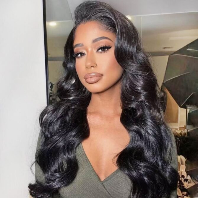 Body Wave Glueless HD Lace Frontal Wig 13×4/13×6 Pre-everything Human Hair Wigs 250% Density