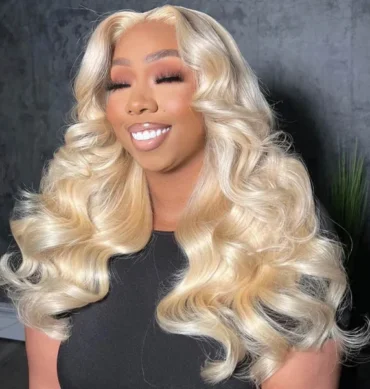 613 Blonde Body Wave 6x5 Lace Wear Go Glueless Wig 100% Human Hair Pre Bleached Knots Easily Redyed