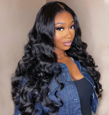 Body Wave 9x6 Lace PartingMax Human Hair Wear Go Glueless Wig M-Cap Bleached Knots
