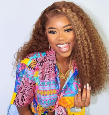 Highlight Curly Honey Blonde Color 6x5 13x4 Lace Front Wig Mix Color 4/27 Human Hair Wigs
