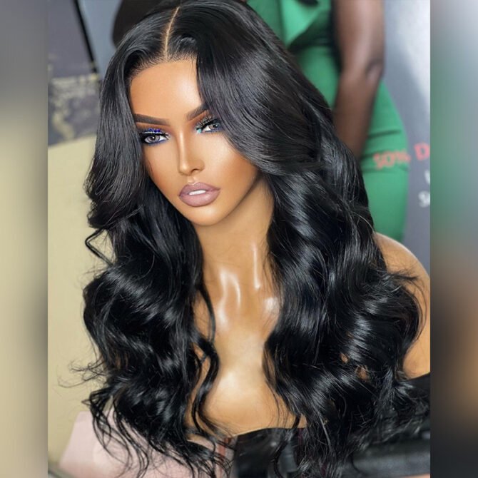 Breathable Air Cap | Wear Go Glueless 6x5 Plus Lace Loose Body Wave Wig Bleached Knots