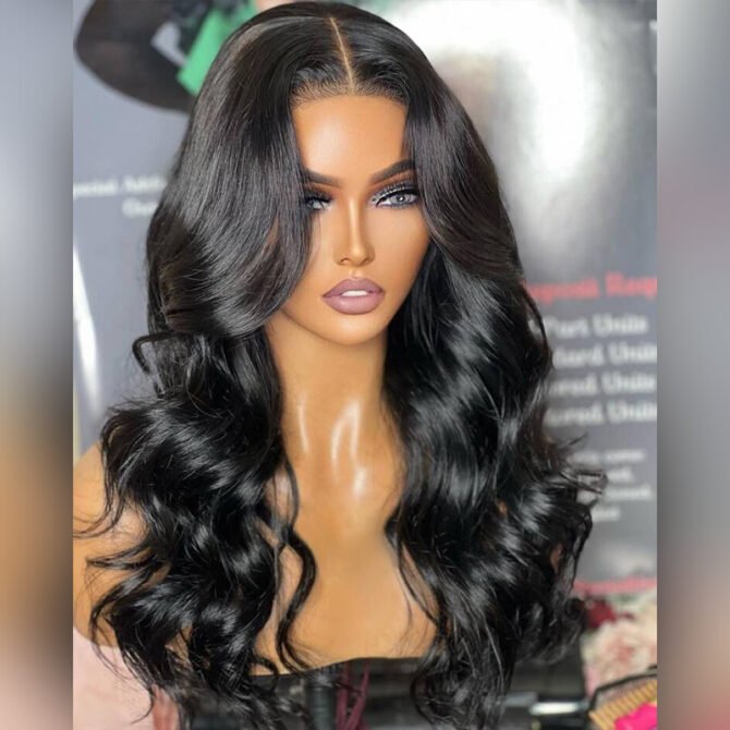 Breathable Air Cap | Wear Go Glueless 6x5 Plus Lace Loose Body Wave Wig Bleached Knots