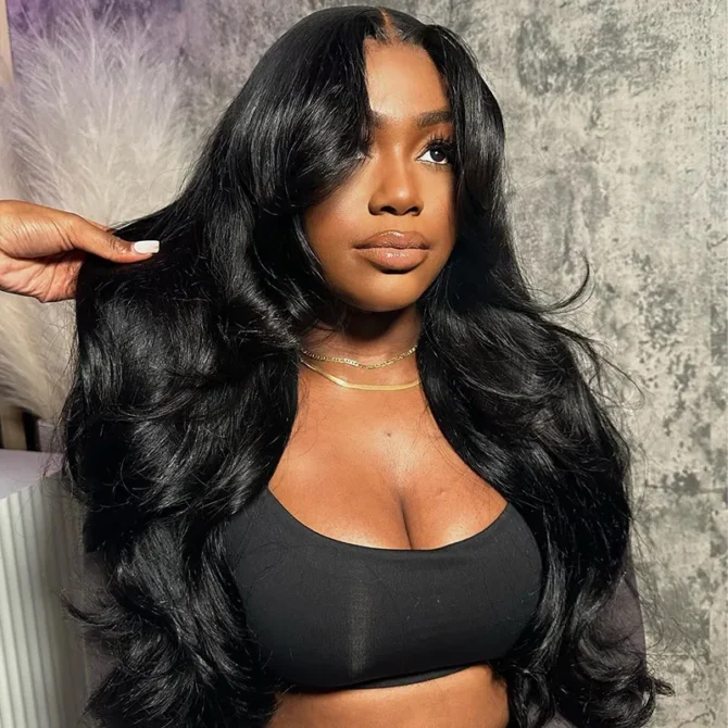 Butterfly Layer Cut Loose Body Wave U Part Human Hair Wig Thick & Soft for Women