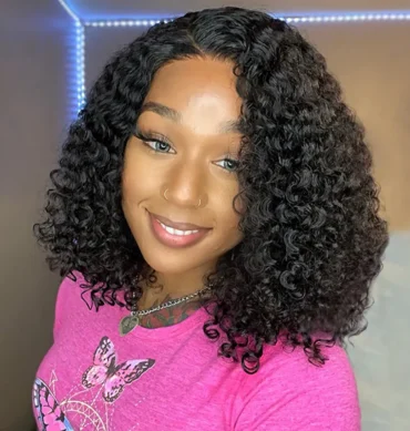 Wear Go Short Curly Wig Upgrade 6x5 Pre Cut Lace Bob Glueless Wig Beginner Friendly
