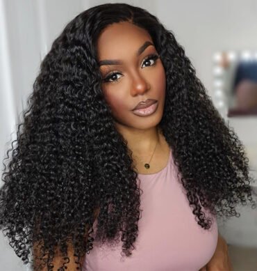 Curly Human Hair Wear Go Glueless 6x5 Pre Cut HD Lace Wig Pre Bleached Knots Ear Fit C Cap