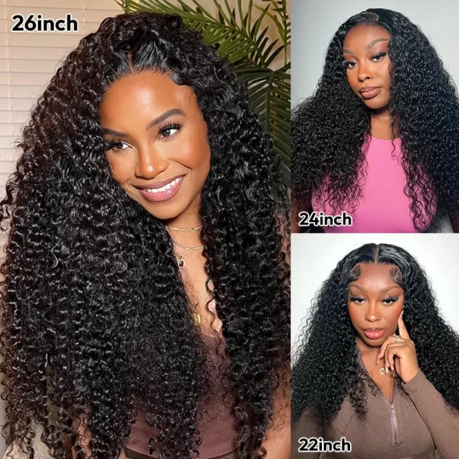 Deep Wave Flexi-Fit Wear Go Glueless Human Hair Wig 6x5 9x6 Melt Lace Pre Everything Fit All Size