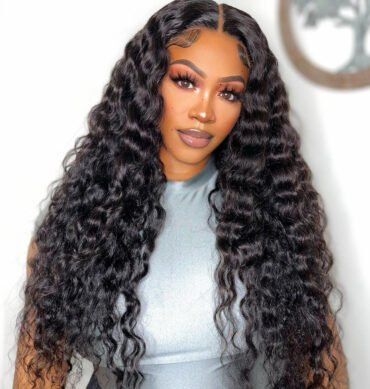 Loose Deep Wave Wear Go Glueless 6x5 Plus HD Pre Cut Lace Breathable Air Cap 180% Density