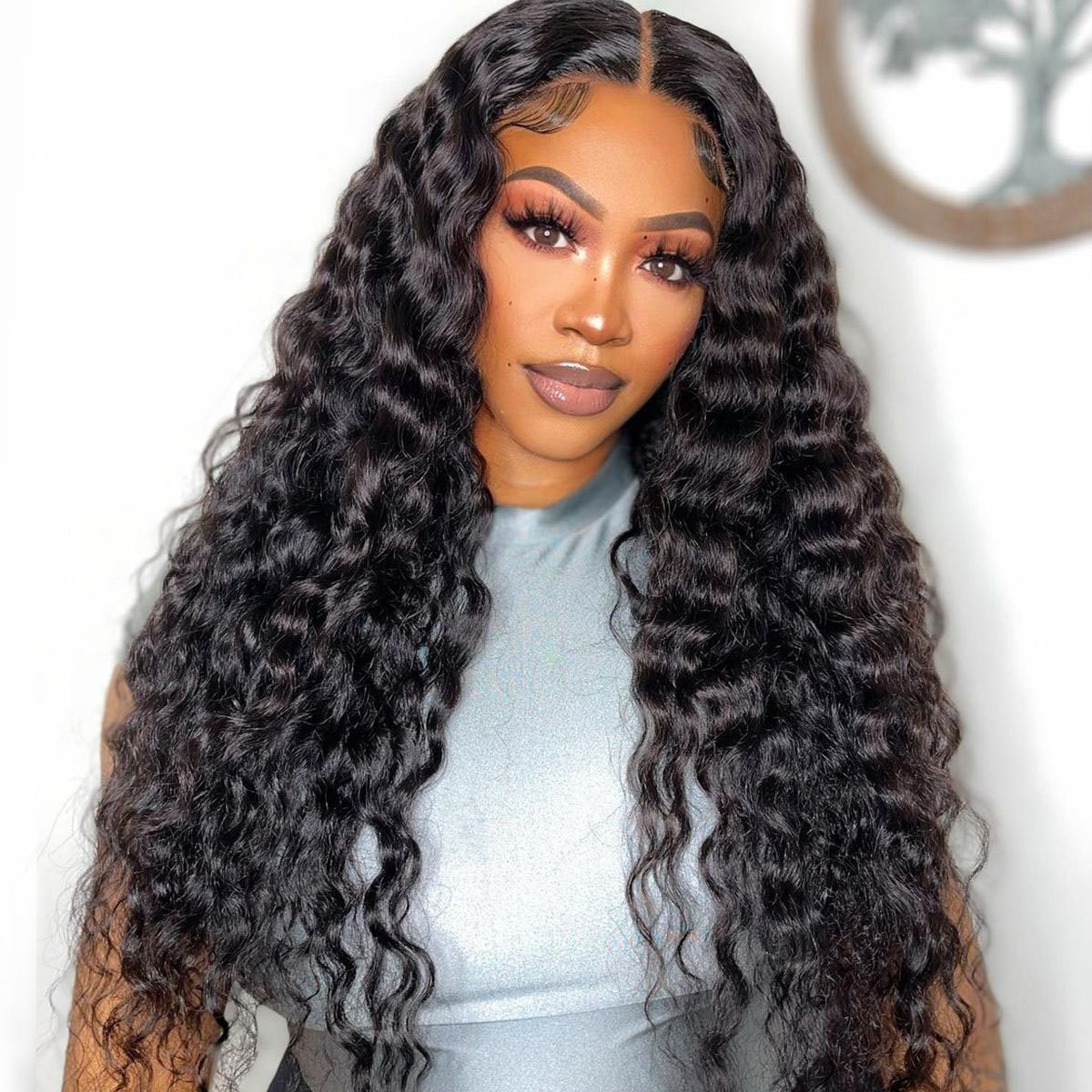 Loose Deep Wave Wear Go Glueless 6x5 Plus HD Pre Cut Lace Breathable Air Cap 180% Density
