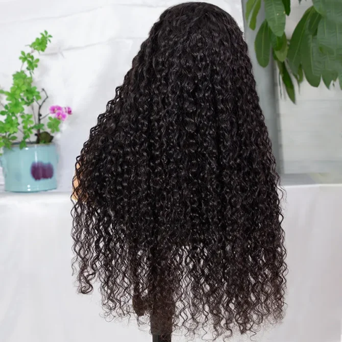 Flexi-Fit Water Wave Glueless Human Hair Wig 6x5 9x6 HD Lace Wear Go Pre Everything Easy Install