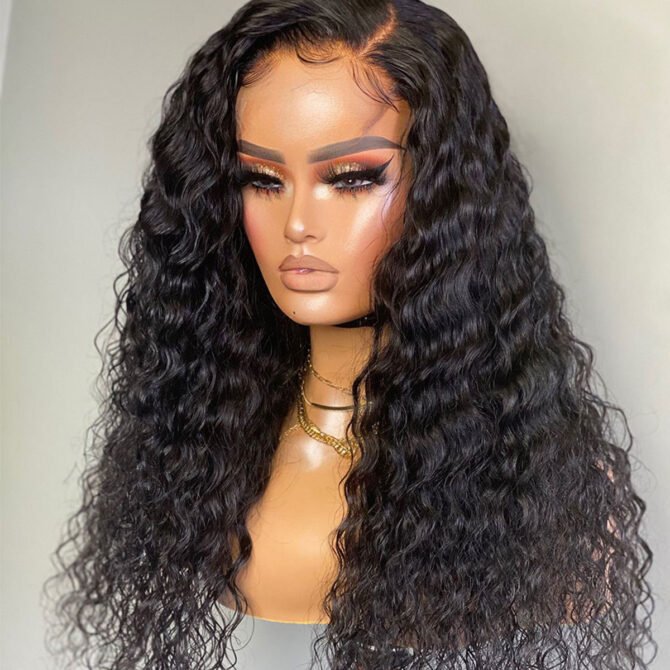 Air Cap | Water Wave Wear Go Glueless Pre Cut HD 6x5 Plus Lace Wig Pre Bleached Knots